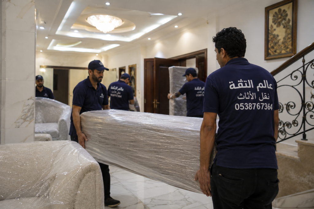 شركة نقل عفش حي الضباط