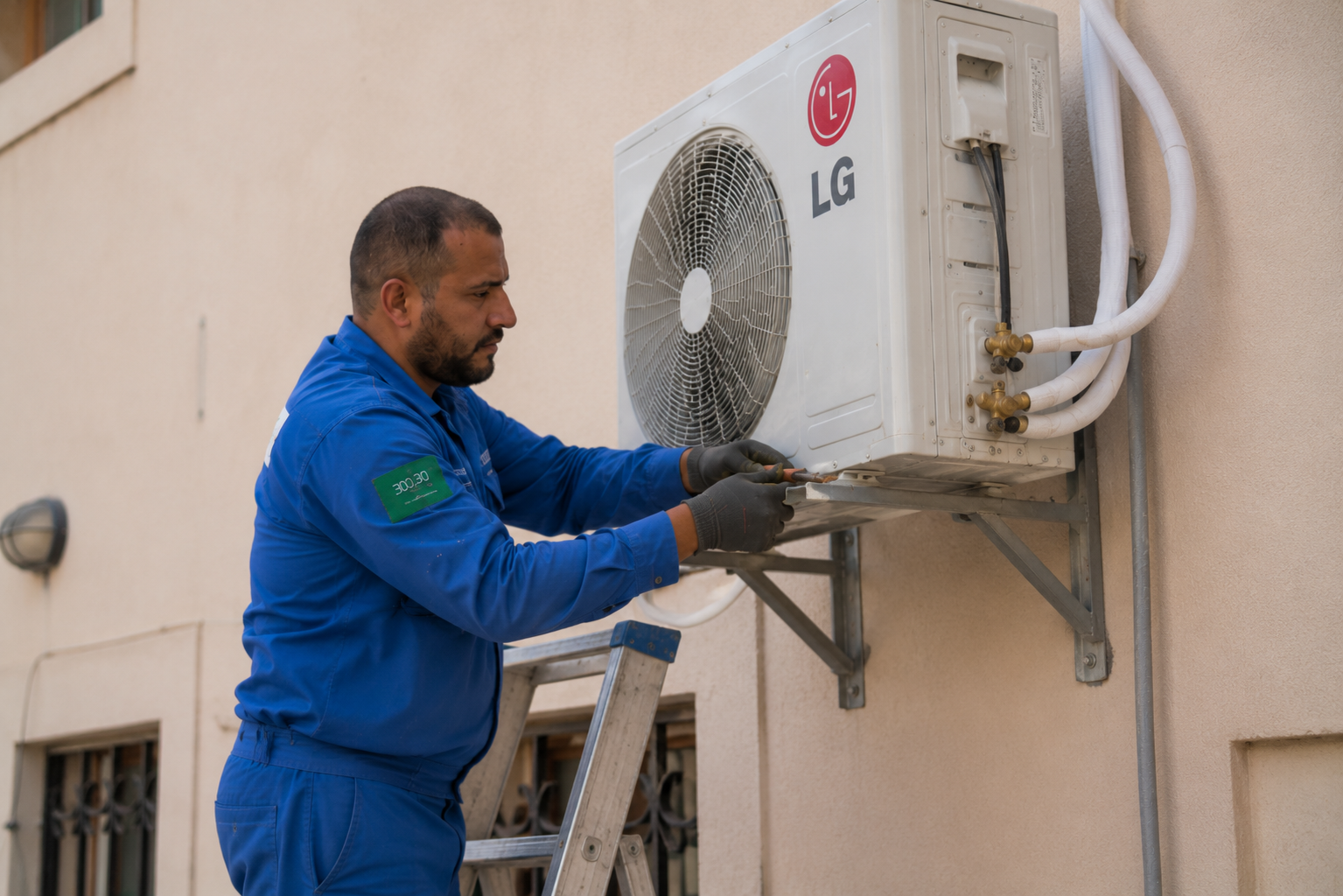 فني تركيب مكيفات سبليت بالمدينة المنورة 0553830134 جميع خدمات مكيفات ( سبليت – شباك -مركزي ) بخصم 30%