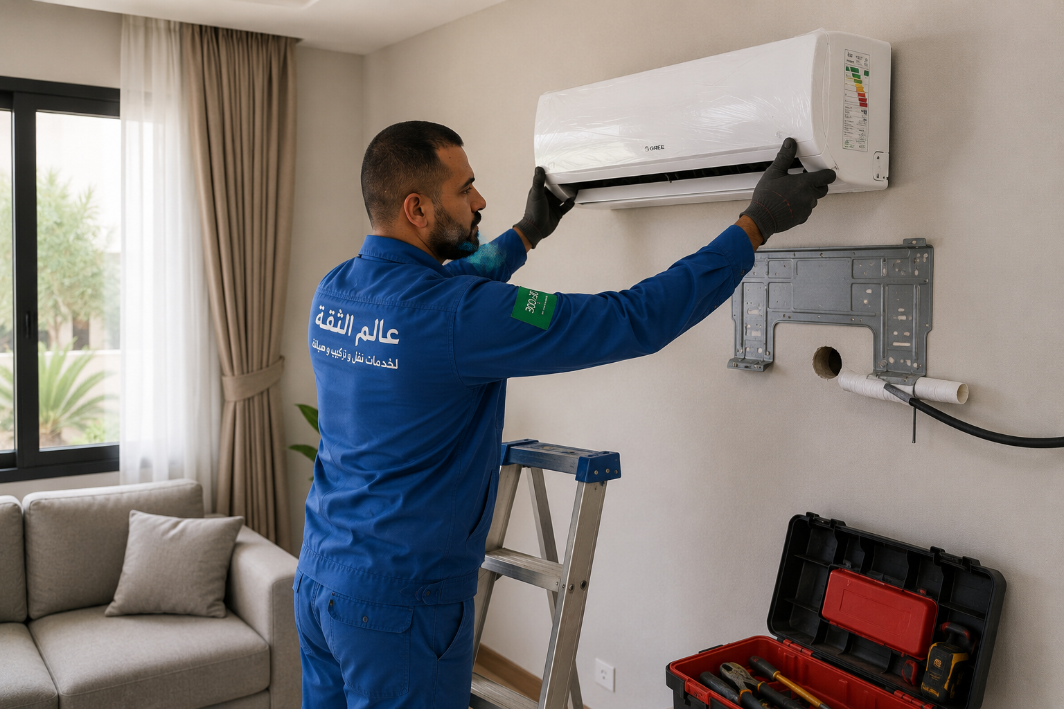 فني فك وتركيب مكيفات بالاحساء من 159 ريال | خصم 30% عند تركيب 3 مكيفات أو أكثر | 0553830134