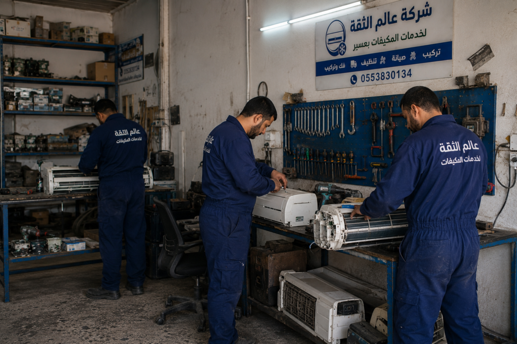 فني تركيب مكيفات سبليت بالمجمعة