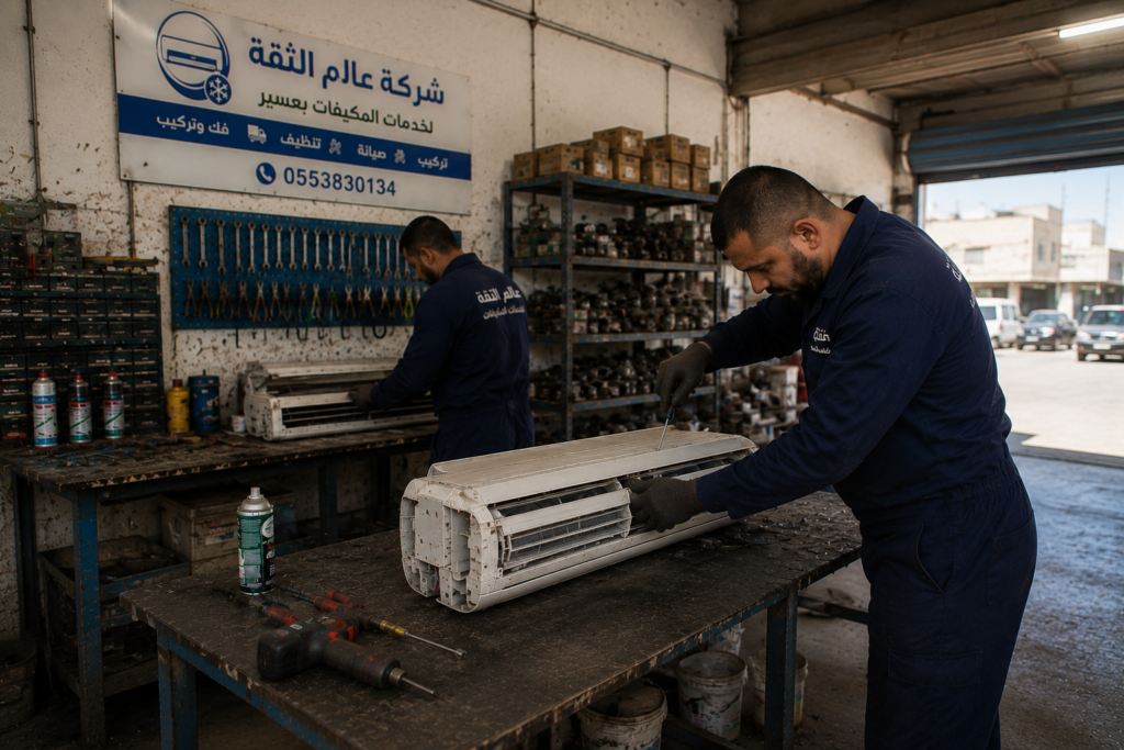 فني تركيب مكيفات سبليت ببيشة