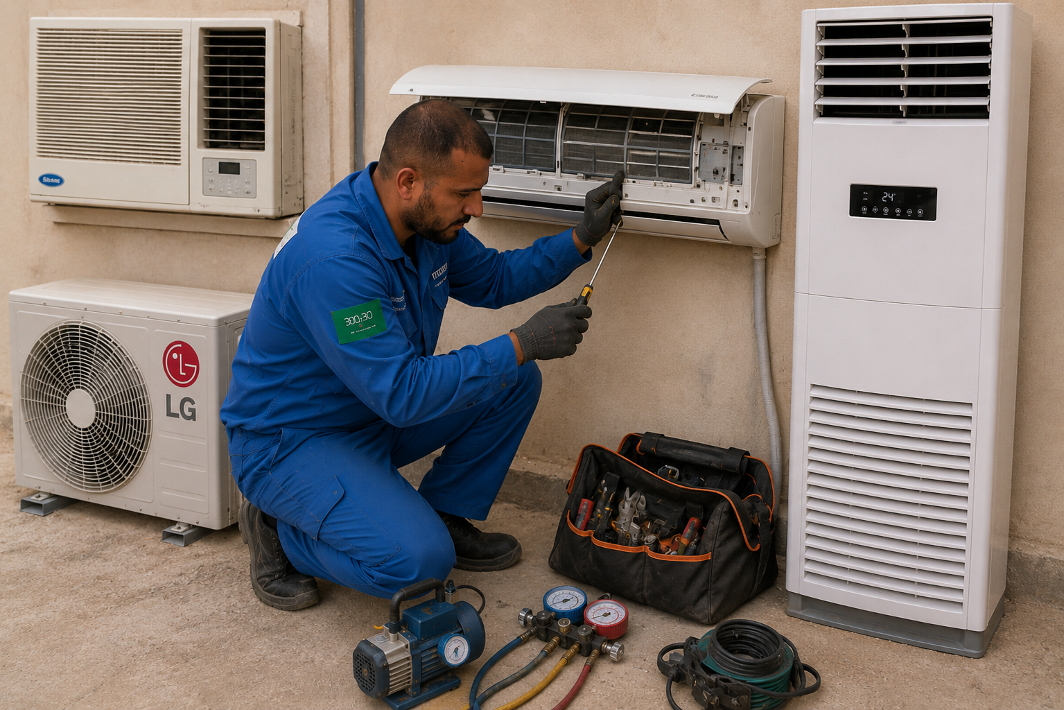 فني تركيب مكيفات سبليت بتبوك | 0553830134 تصليح وتنظيف المكيفات بخصم 30%